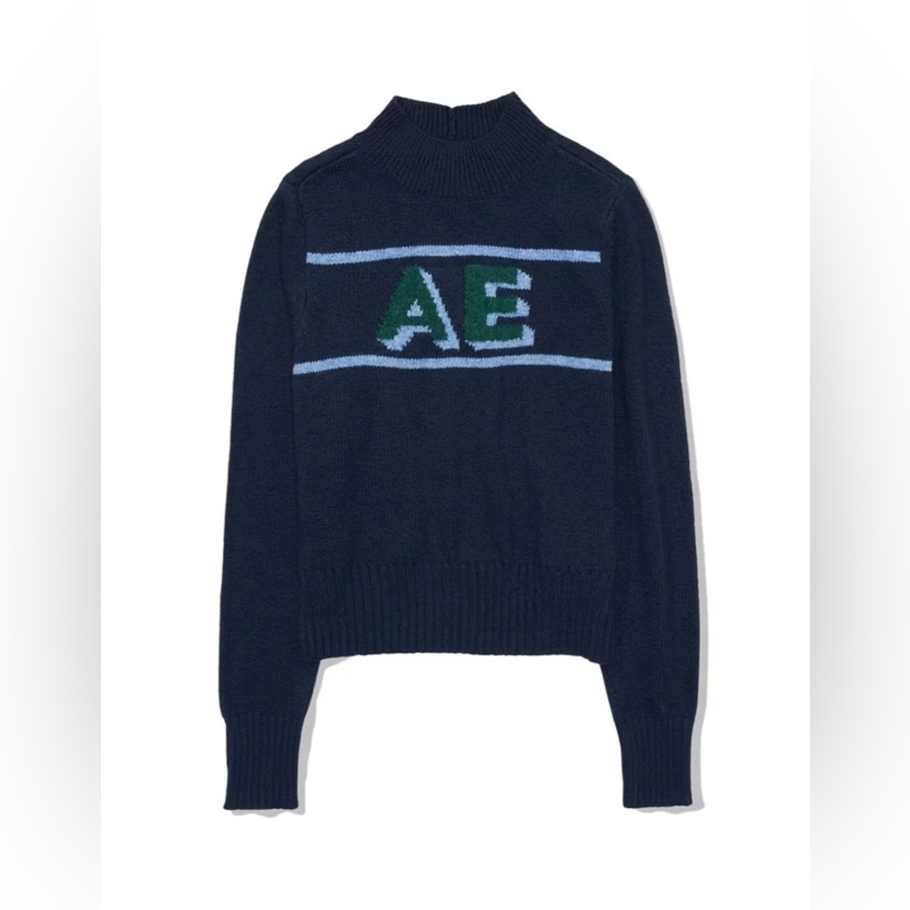 AE Mock Neck Sweater - Picture 3 of 7